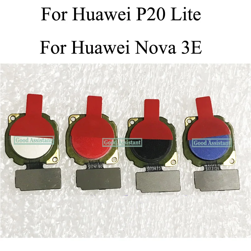 Сканер отпечатков пальцев для Huawei P20 Lite/Для Nova 3E сенсорный датчик ID Кнопка