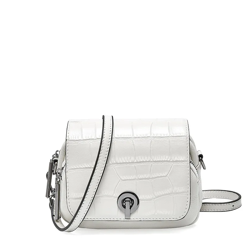 Женские мини-сумки из 100% натуральной кожи маленькая сумка через плечо с