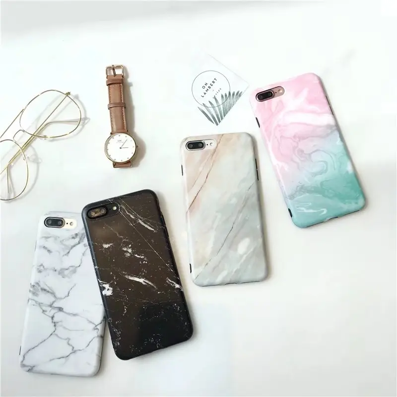 Для iPhone 6 S Чехол 3D новые модные роскошные Дизайн Мрамор Мягкий силиконовый чехол