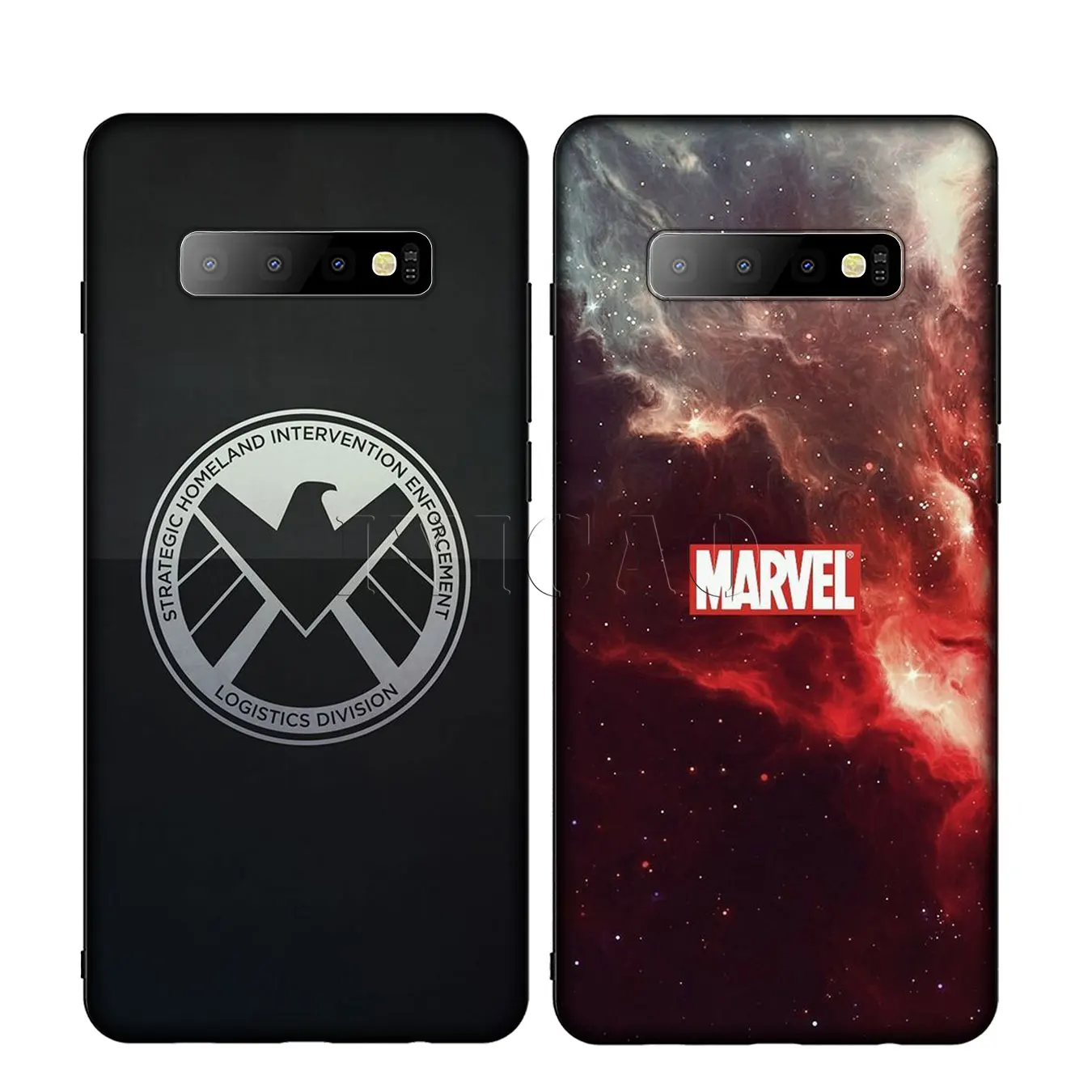 Мягкий силиконовый чехол с логотипом комиксов Marvel для Samsung Galaxy S20 S10 S9 S8 Plus Lite Ultra S6
