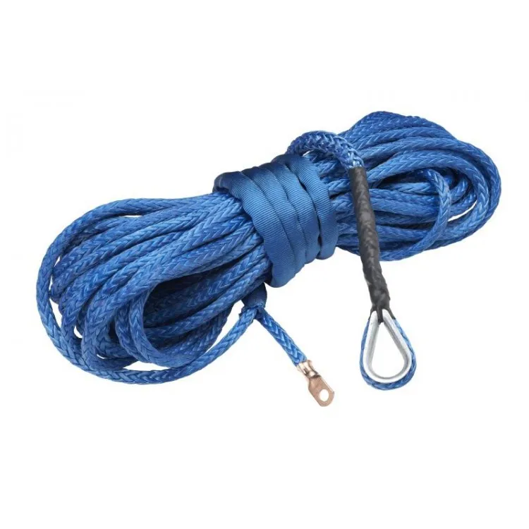 Синтетический трос лебедки 14 мм 30 метров|winch rope|synthetic winch ropeuhmwpe rope |