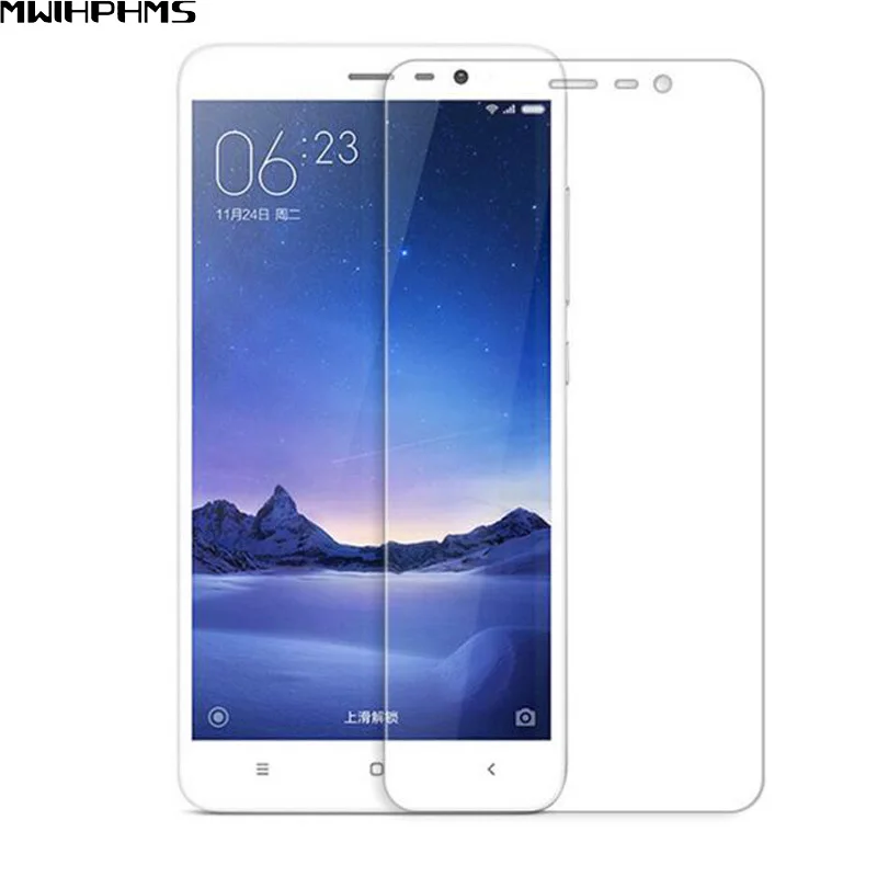 Защита экрана Mwihphms для Xiaomi Redmi note3 0 26 мм 2.5D Закаленное стекло премиум класса mi redmi