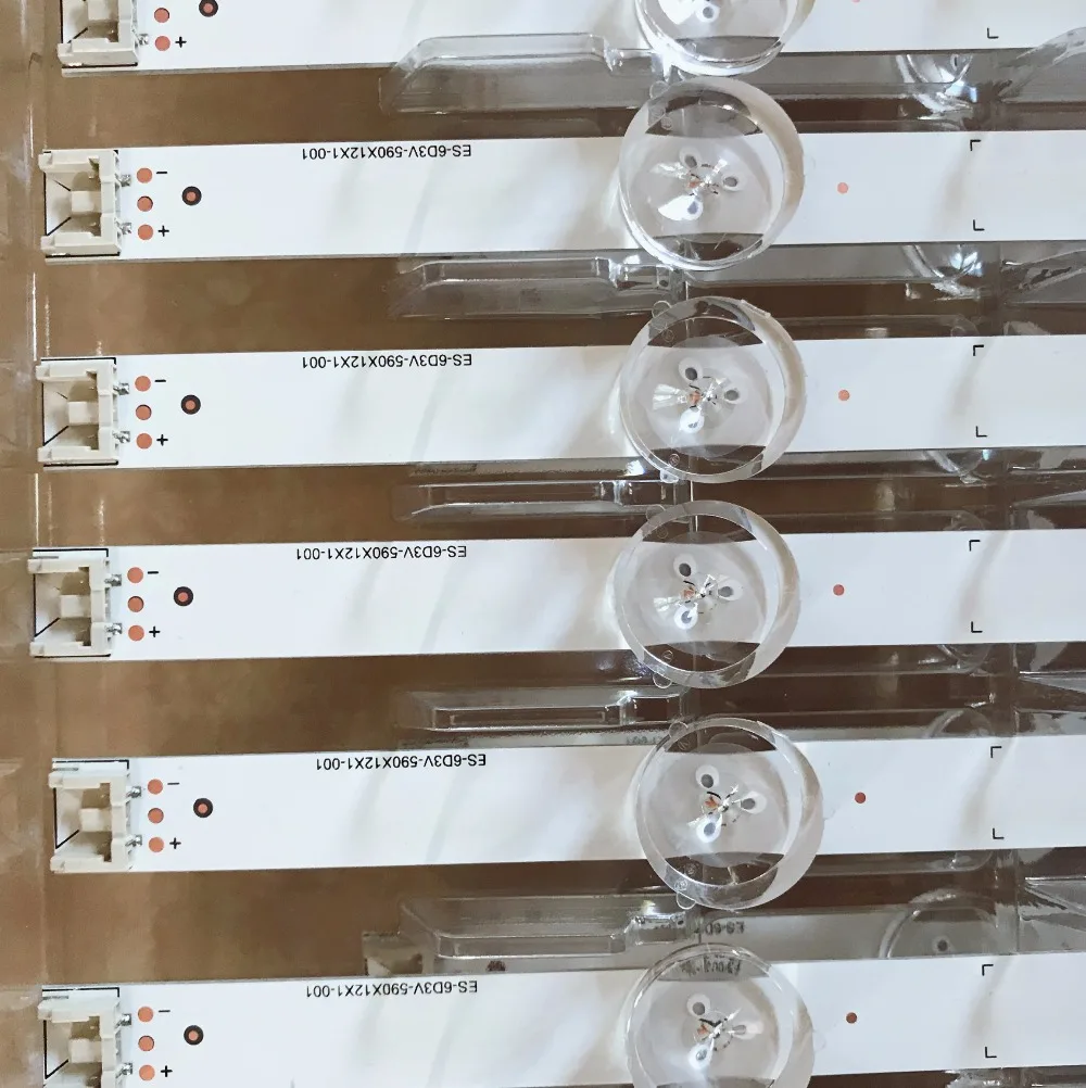 590 мм светодиодный подсветка полосы для замены телефонов LG 32LN5100 32LN545B Innotek POLA2.0 32