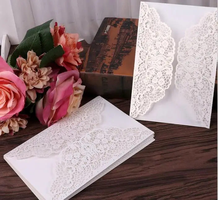 100 шт. полые открытки для свадебных приглашений|Открытки и приглашения| |