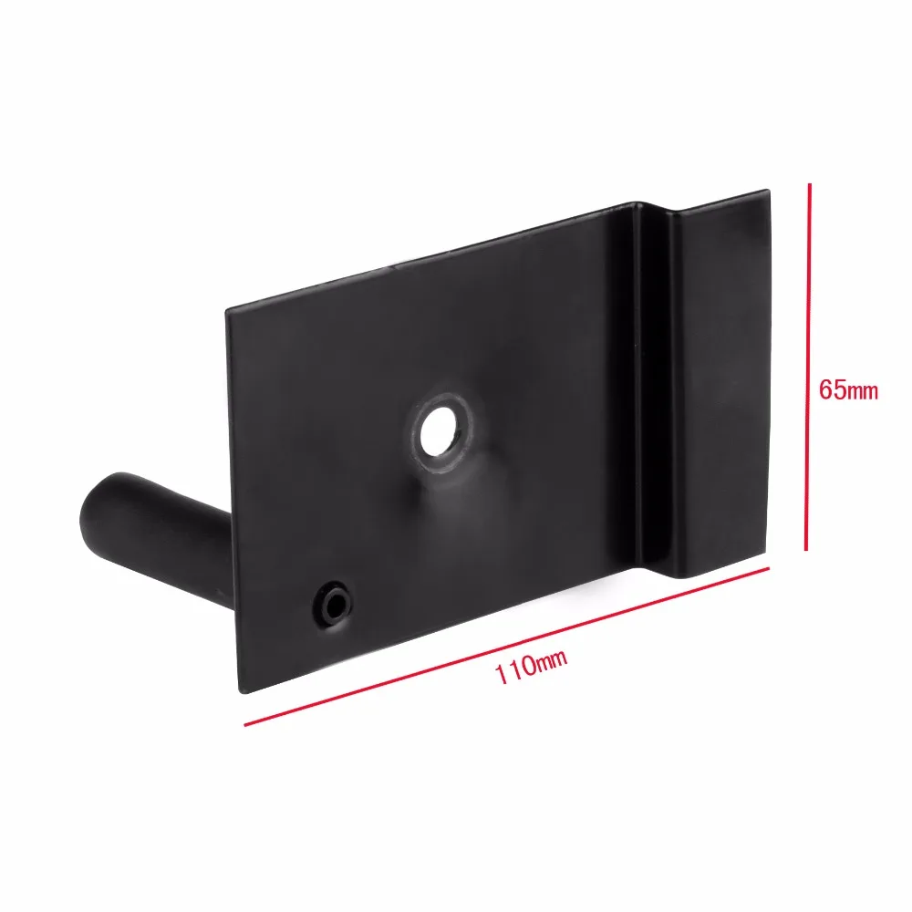 Железная + черная настенная вешалка для электрогитары из ЭВА 60 см горизонтальный