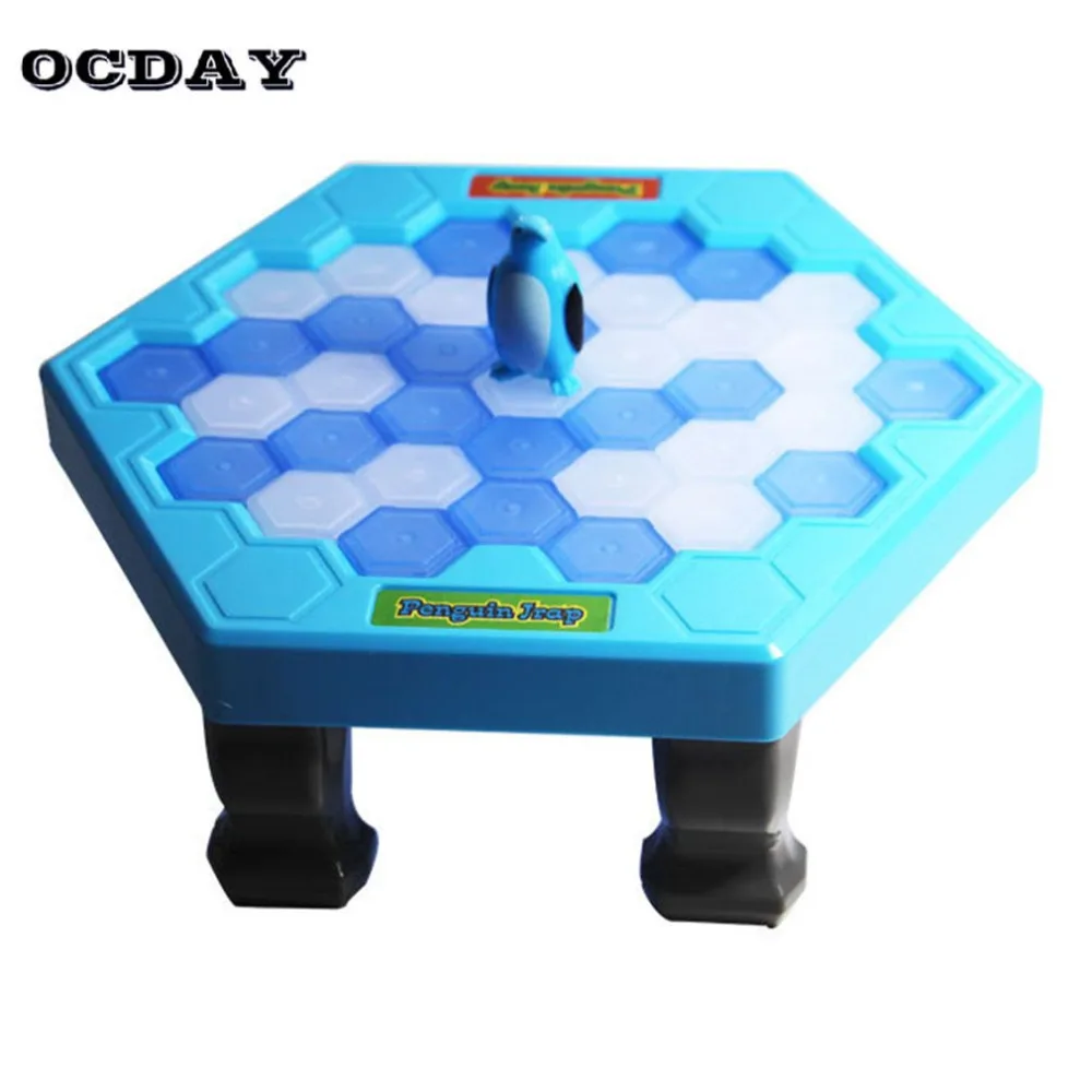 Funny Penguin Trap Interactive Indoor Board Game Ice Breaking Save The Parent-child Table Entertainment Toys Kids Gifts | Игрушки и