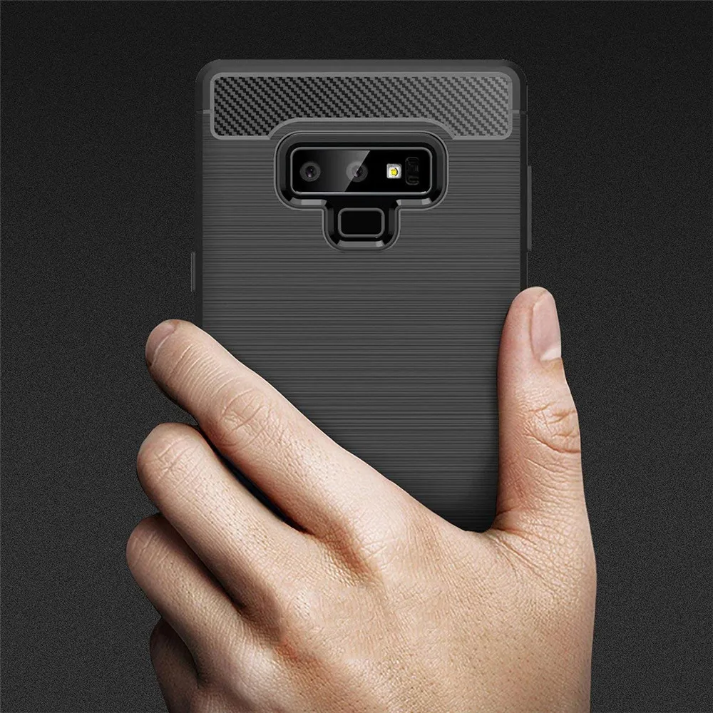Силиконовый чехол для Samsung Galaxy Note 9 Note9 защитный ТПУ ударопрочный тонкий чехлы