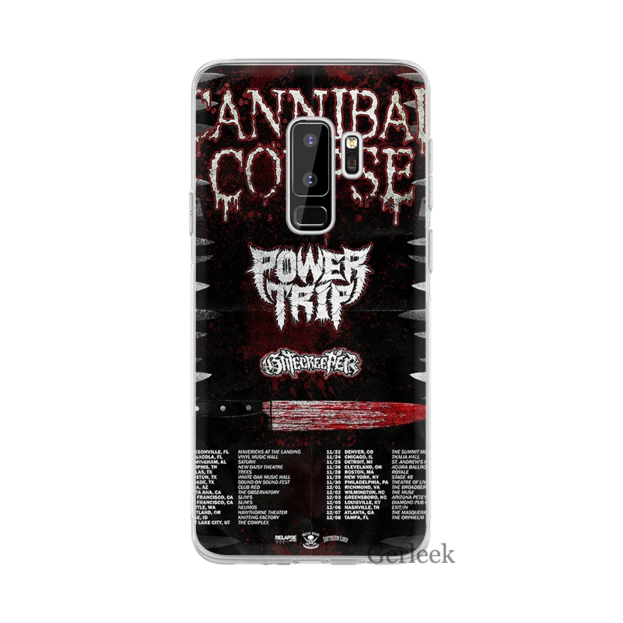 Чехол для телефона Desxz Samsung Galaxy M10 M20 M30 A7 A9 A10 A30 A40 A50 A70 чехол Cannibal Corpse|Чехлы-накладки|