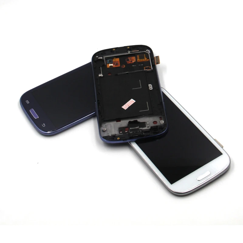 Протестирован для SAMSUNG Galaxy S3 дисплей i9300 сенсорный экран дигитайзер Замена