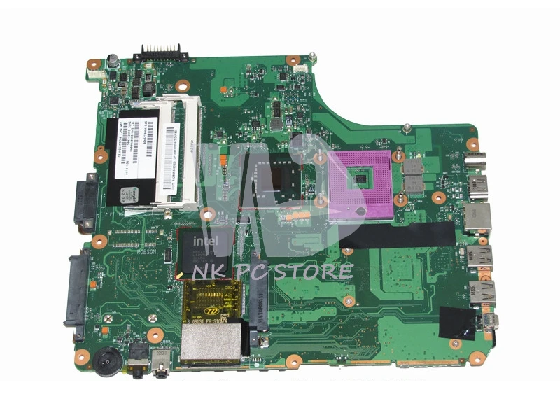 Фото Материнская плата V000125430 для ноутбука Toshiba Satellite A300 A305 материнская GM965 DDR2 с(Aliexpress на русском)