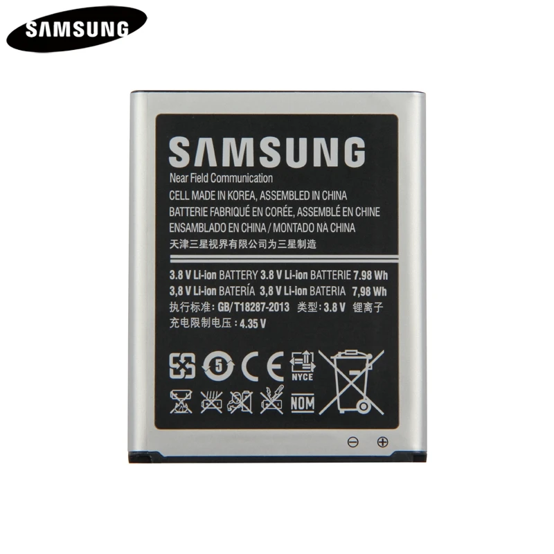 Аккумулятор EB-L1G6LLU EB-L1G6LLA для samsung I9300 GALAXY S3 I9308 L710 Оригинальные аккумуляторы для телефонов 2100 мАч с функцией NFC