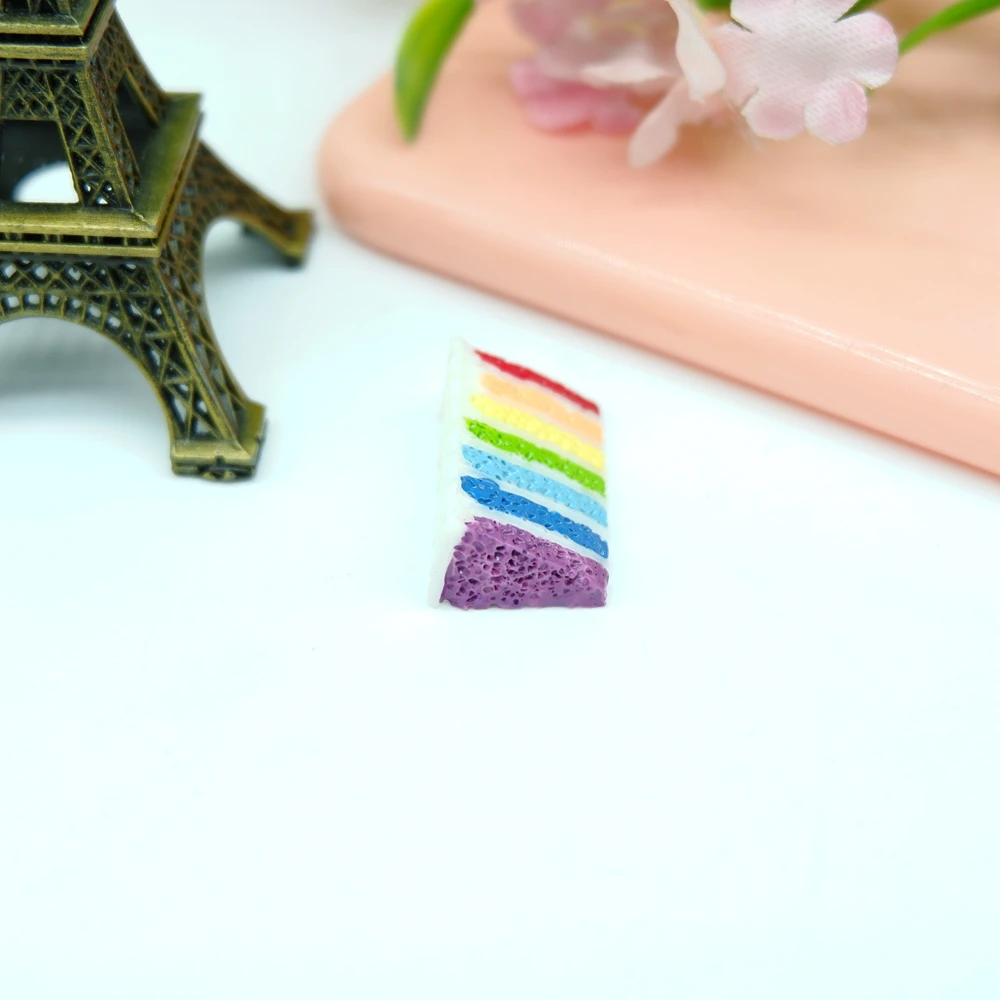 Каваи торт мороженое попкорн flatback Смола Кабошон для деко волос лук diy украшения