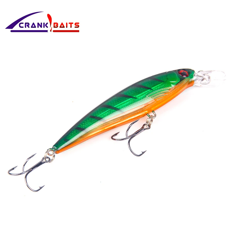 CRANK BAITS Floating Minnow Fishing Lure 110mm 13.3g Laser Artificial Hard Bait Wobblers Crankbaits pesca Tackle YB38 | Спорт и