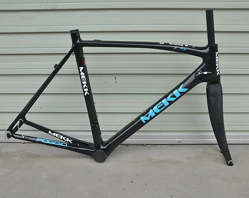 black with fork Вилка для гоночного велосипеда, последнее поступление, глянец MK 700 c, передняя вилка для шоссейного велосипеда, светильник, полностью углеродистая - Цвет: black with fork