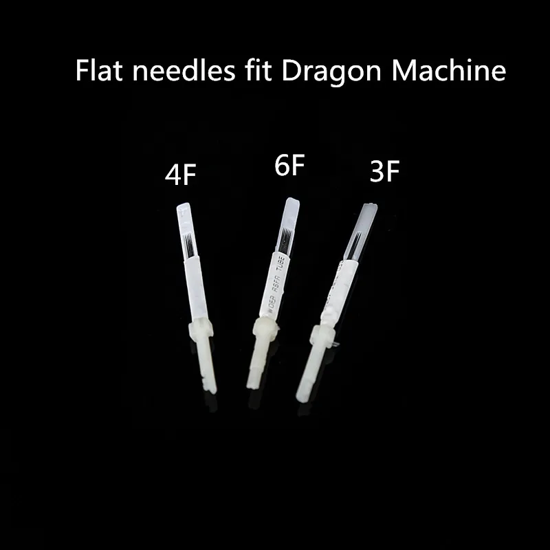 Бесплатная доставка 100 шт. 2 зубец Круглый Макияж игла карточки подходят на Дракон