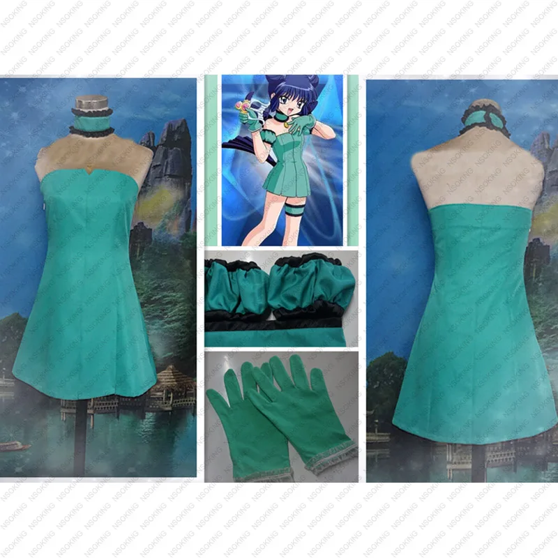 Токийский маскарадный костюм Mew Aizawa Minto|tokyo mew mew|mew mewmew costume |