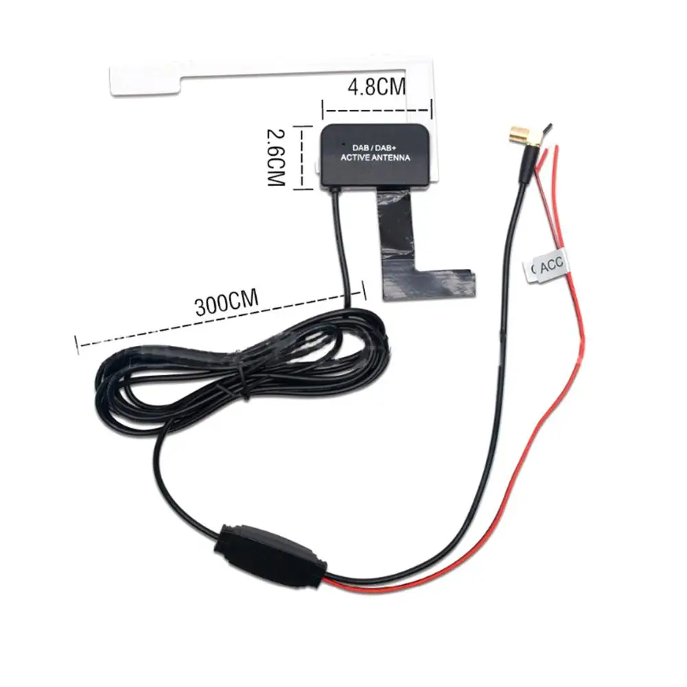 Universal DC12V DAB Car Radio Antenna SMD Digital Signal Receiver Wireless Receiving Module FM Amplifier | Автомобили и мотоциклы