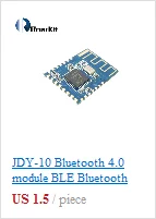 Bluetooth стерео аудио модуль передачи BK8000L Плата расширения AT команды SPP Bluetooth динамик усилитель DIY