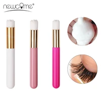 newcome 1pc eyelash cleaning brushes face shampoo brush eyebrow nose washing clean false eyelash extension makeup tools