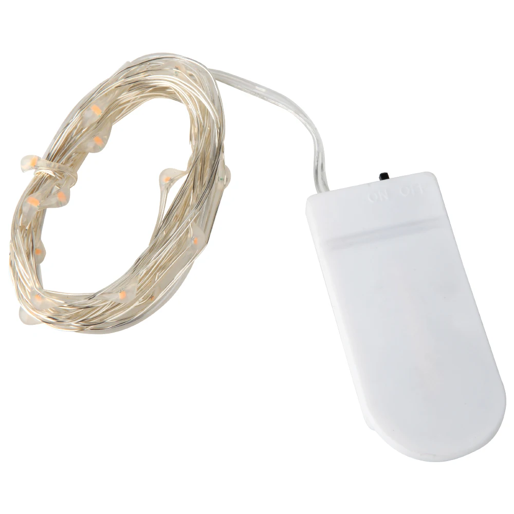 Рождественская Декоративная гирлянда s 1 м/2 м водонепроницаемая медная