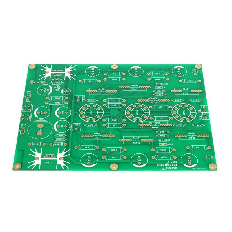 HIFI RIAA MM Tube phono amplifier PCB Stereo turntable preamplifier PCB Base on EAR834 Circuit Free shipping