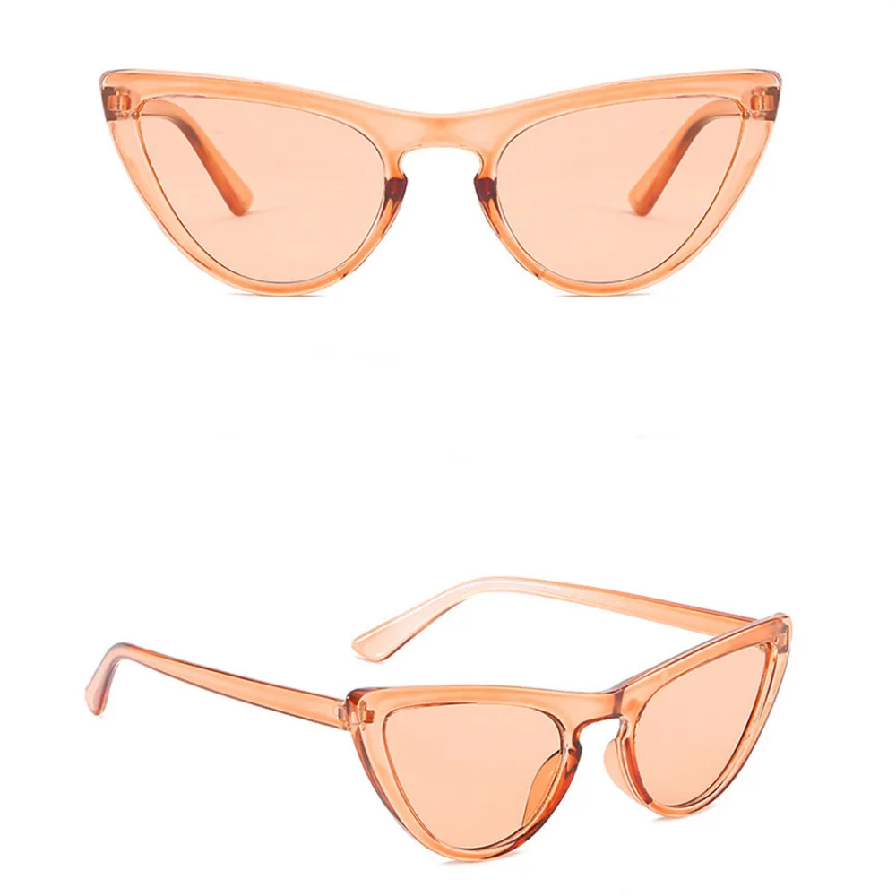 Unisex Small Cycling Eyewear Frame Sunglasses Vintage Retro Cat Eye Sun Glasses Professional Eyeglasses Protective Sunglasses