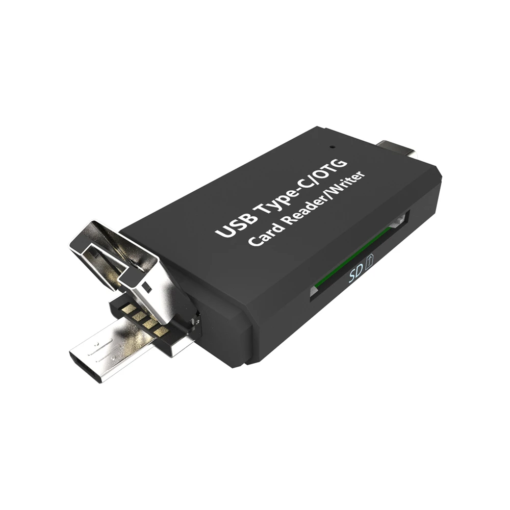 USB-C type C/USB 2,0/Micro USB/OTG TF SD MMC кардридер для OTG телефона для Macbook для смартфонов ПК высокого качества