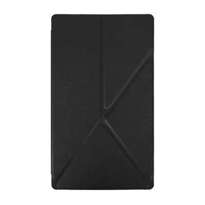 Для sony Xperia Z3 Compact 8 дюймов чехол для планшета Магнитный Смарт pu кожаный чехол+ Защитная пленка для экрана+ стилус - Цвет: SYZ3 BXJG BK