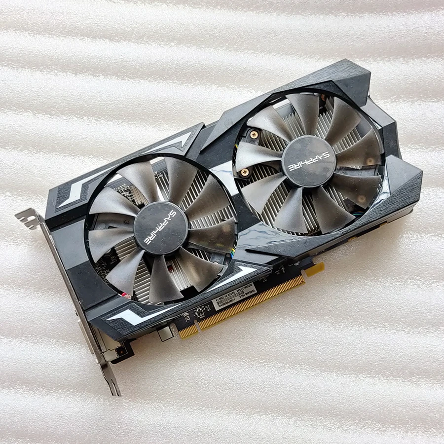 Используется Sapphire Radeon Rx560D 4 ГБ Gddr5 Pci Express 3 0 видеокарта для видеоигр графическая
