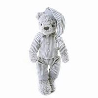 pajamas ted bear doll baby soft plush toys for children sleeping mate stuffed plush animal baby toys for infants birthday gift