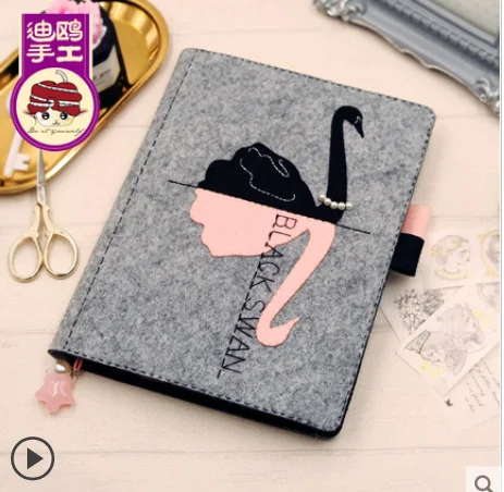 17x23 книга лицо Дневник Обложка Ткань Войлок комплект Нетканая ткань ремесло DIY шитье набор материал для рукоделия DIY рукоделие принадлежности