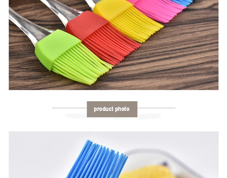 Силиконовая кисточка для смазывания барбекю для выпечки DIY кухонные инструменты для приготовления пищи высокая температура и простота очистки