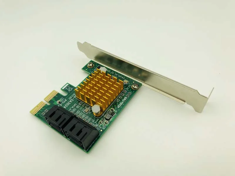 Добавить на карты контроллер sata 3/адаптер pci e 3 express к мультипликатор sata3 e/PCIE X2 4