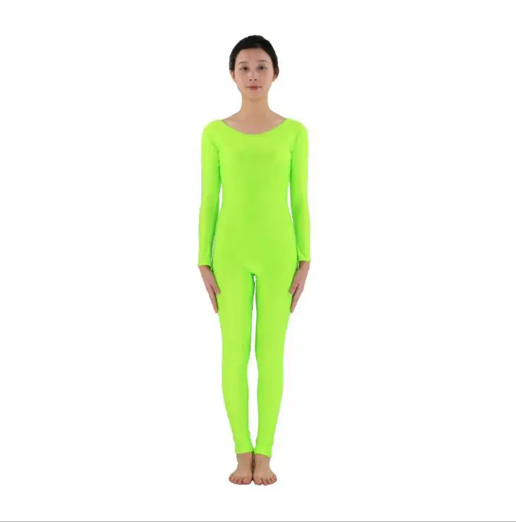 Colour 13 Спандекс Zentai обтягивающий комбинезон унисекс Zentai костюм боди костюм для женщин трико лайкра Одежда для танцев - Цвет: Colour 13