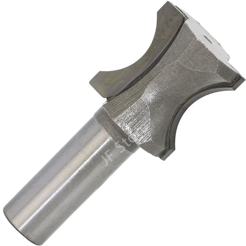 Полукруглая бита выпуклая окантовка 1/2 дюйма 1/4 Концевая фреза для дерева