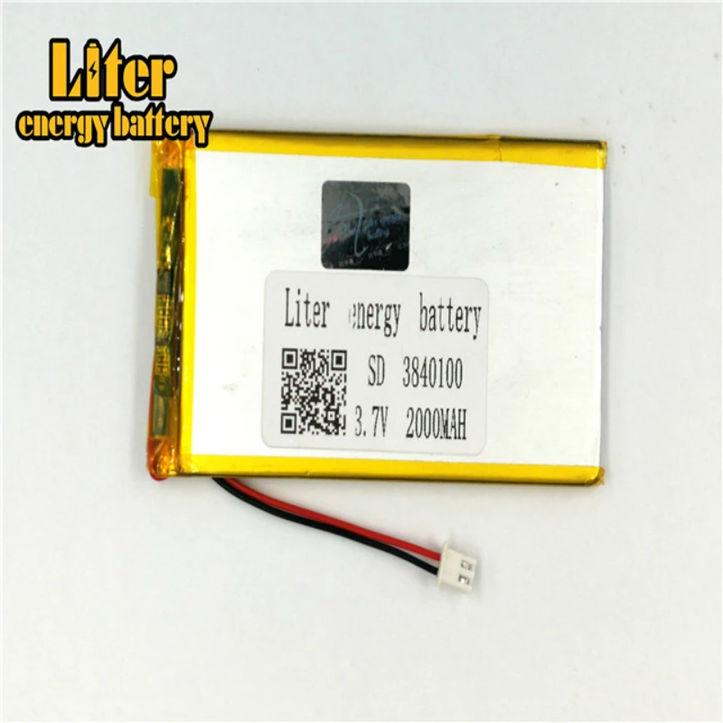 XHR 2P 2 54 3 7 V 2000mAh в специальное предложение ядро литий полимерный аккумулятор