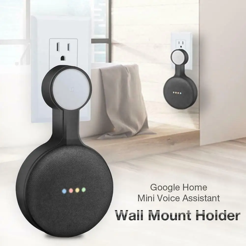 Для Google Home, Мини голосовой помощник, настенный кронштейн-подставка для кухни, спальни, ванной, офиса, настенный держатель Google
