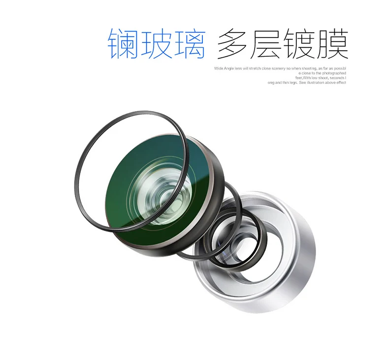 Широкоугольный объектив для мобильного телефона SLR macro fisheye general professional X iPhone6P