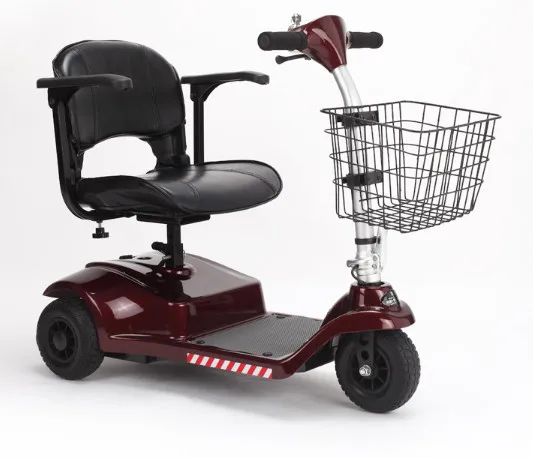 2017 Новый продукт складной 3 х колесный скутер с литиевой батареей для пожилых