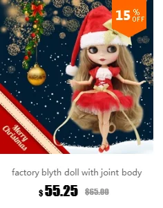 Фабрика blyth кукла 1/6 bjd кукла с одеждой обувь или новое лицо голая кукла 1/6 30 см