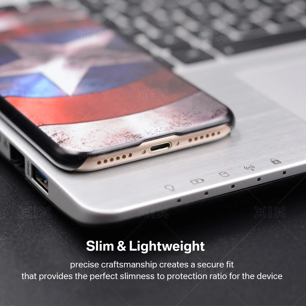 Чехол для iPhone 6 4 4S 5 5C 5S S 7 8 Plus X Super Heroes Жесткий ПК 2017 Новое поступление чехол 7|6s plus|pc