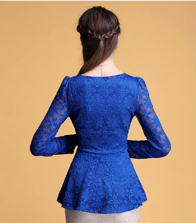 Женская блузка с длинным рукавом S-5XL | одежда