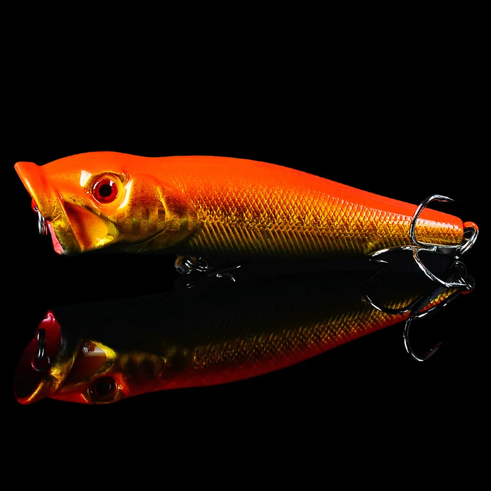 1 шт./лот 9 5 см 12 г Рыболовная Приманка Minnow жесткая приманка с 2 рыболовными