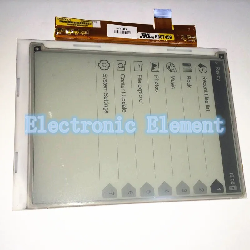 Оригинальный новый 6.0 &quot показать ED060SC4 ( LF ) для Amazon Kindle 2 PRS500 600 замена с бесплатная