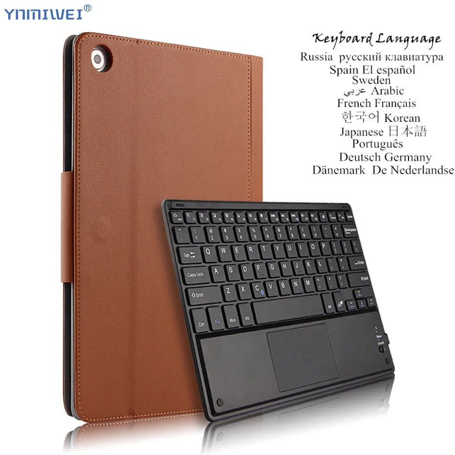 

Case For Huawei MediaPad M5 Pro M5 10.8'' CMR-W09/AL09/W19 Bluetooth Keyboard Leather Cover for Huawei m5 10.8 Keyboard Case