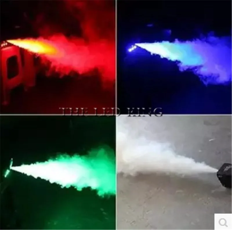 Высокое качество беспроводной контроль светодиодный 500 Вт дым машина/RGB цвет