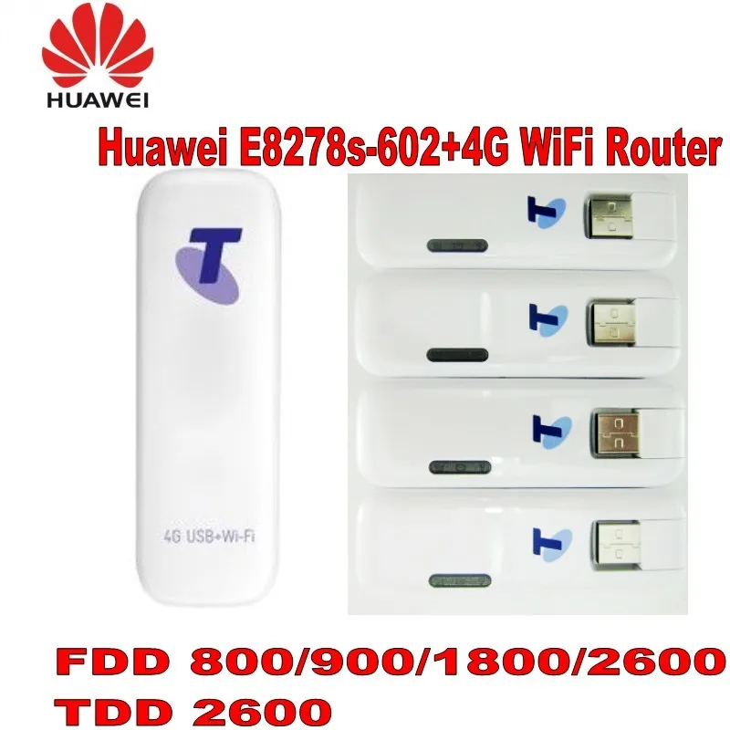 Разблокированный HUAWEI телефон FDD800/900/1800 МГц TDD2600Mhz 4G USB WIFI роутер плюс 2 шт. 4g