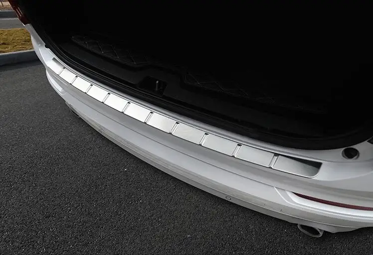 Для volvo XC90- из нержавеющей стали заднего бампера протектор Подоконник пластины гвардии покрытие автомобиля Средства для укладки волос 1 шт