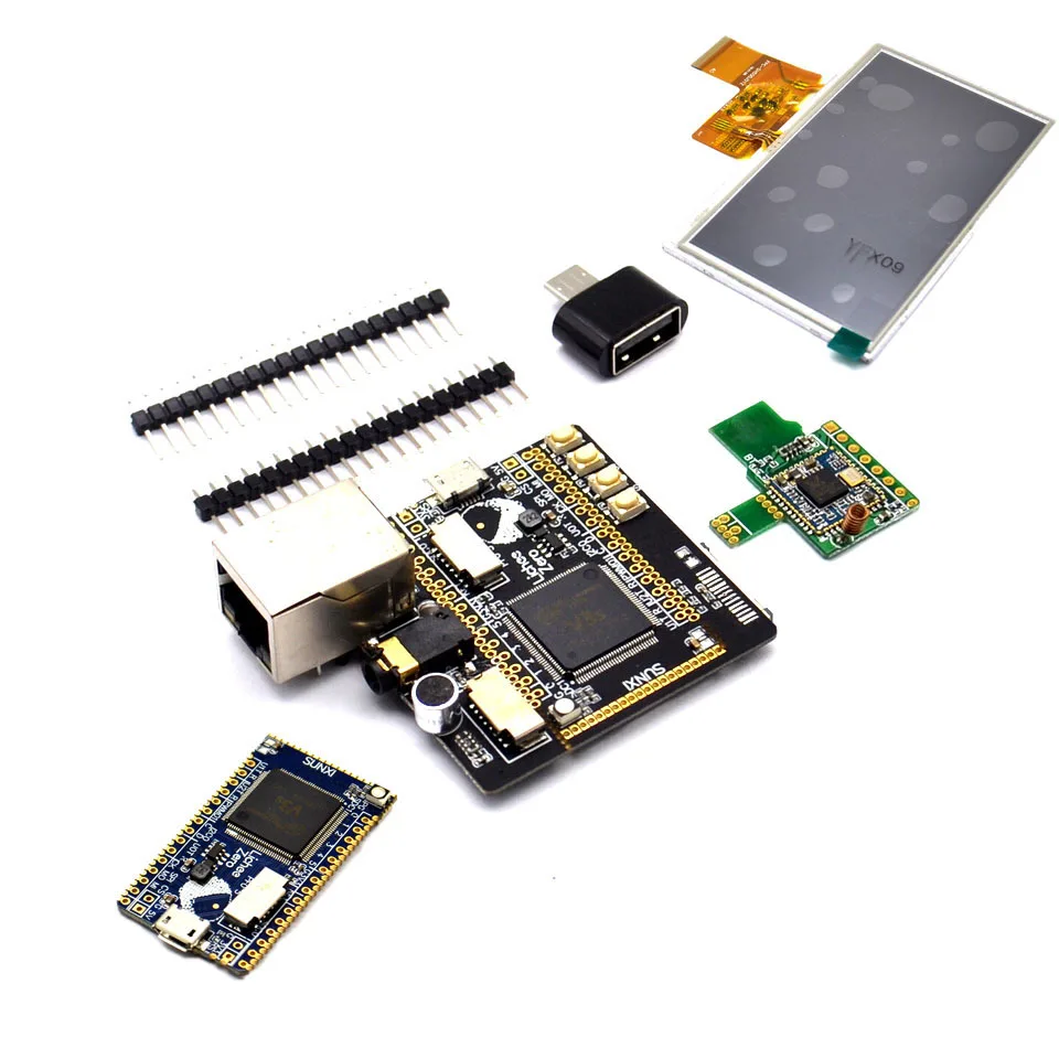 Микро-usb Lichee Pi Zero Allwinner V3S ARM Cortex-A7 Core cpu Linux Development control Board 512 Мбит DDR2 Integrated DIY комплекты
