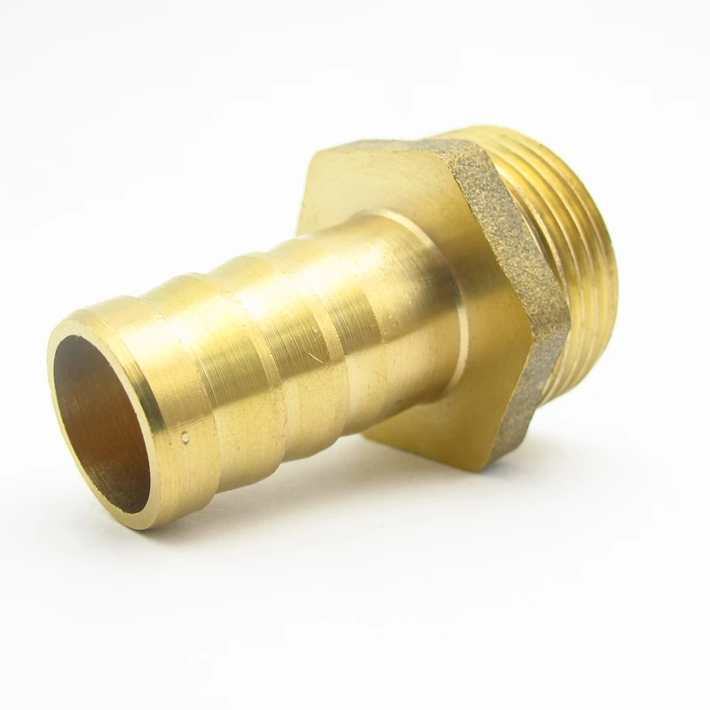 10mm Hose Barb x 1&quot BSP Male Thread Brass Barbed Pipe Fitting Nipple Coupler Connector Adapter For Fuel Gas Water | Обустройство